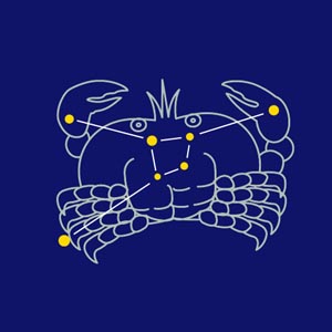 蟹座のイラスト