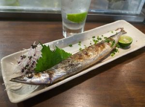 塩焼き|秋刀魚とワインのマリアージュ