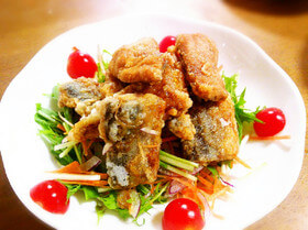 竜田揚げ|秋刀魚とワインのマリアージュ