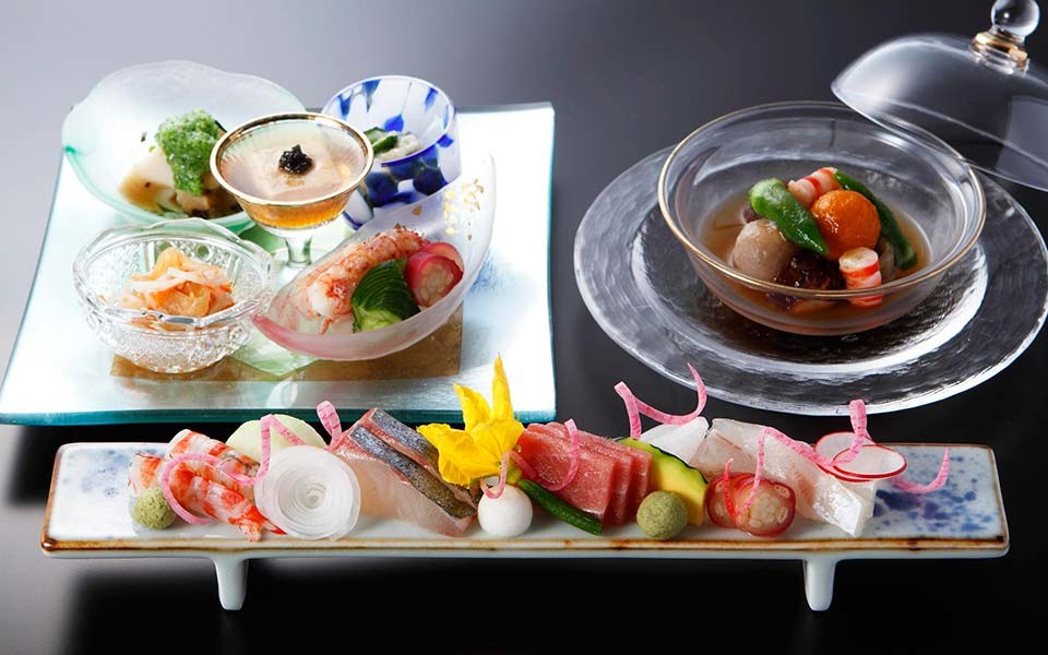 隋縁亭の料理例